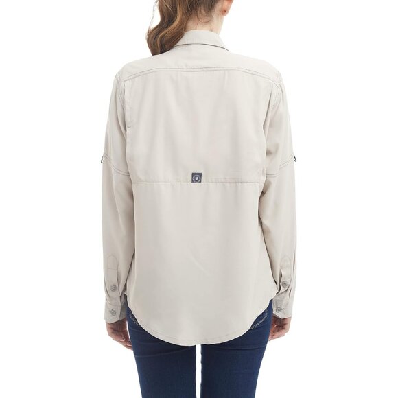 Women's UPF 50+ UV Protection Shirt Long Sleeve Breathable Quick Dry - Picture 2 of 5